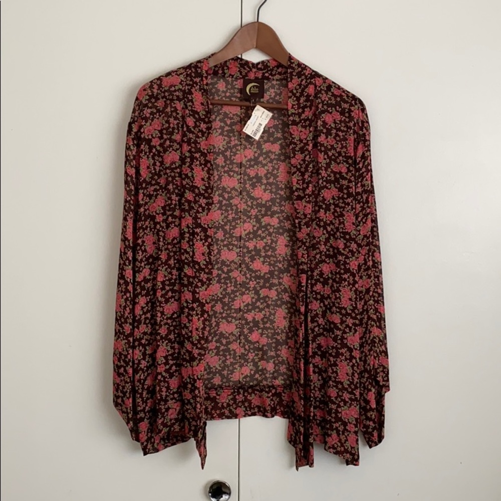 Blu moon kimono jacket